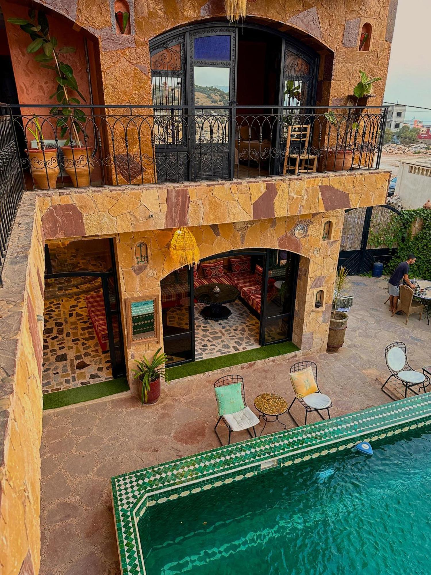 Panorama Guesthouse Tamraght ภายนอก รูปภาพ