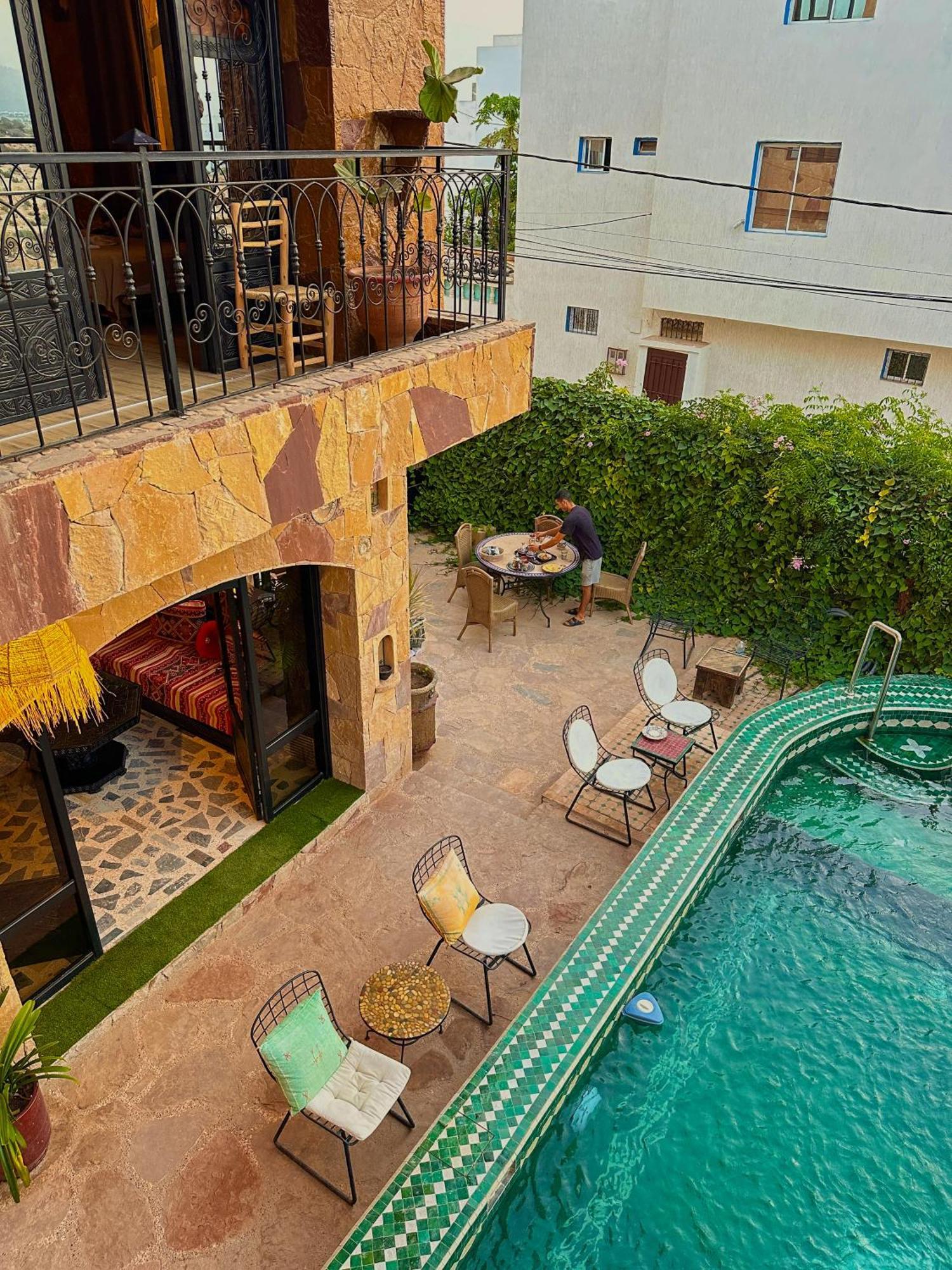 Panorama Guesthouse Tamraght ภายนอก รูปภาพ